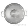 Stainless Steel Compound Bottom Separated Short Pot